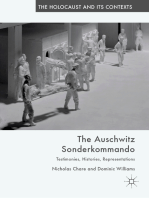The Auschwitz Sonderkommando: Testimonies, Histories, Representations
