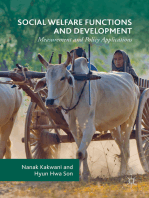 Social Welfare Functions and Development