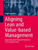Aligning Lean and Value-based Management: Operations and Financial Functions at the System Level