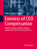 Fairness of CEO Compensation: A Multi-Faceted and Multi-Cultural Framework to Structure Executive Pay