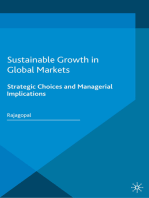 Sustainable Growth in Global Markets: Strategic Choices and Managerial Implications