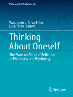 Thinking About Oneself: The Place and Value of Reflection in Philosophy and Psychology