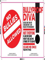 Bullyproof Diva: No one can make you feel inferior without your consent.