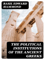 The Political Institutions of the Ancient Greeks