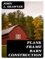 Plank Frame Barn Construction