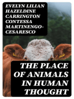 The Place of Animals in Human Thought