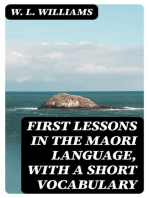 First Lessons in the Maori Language, with a Short Vocabulary