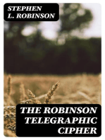 The Robinson Telegraphic Cipher