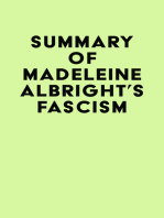 Summary of Madeleine Albright's Fascism