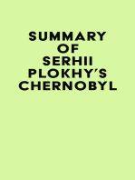 Summary of Serhii Plokhy's Chernobyl