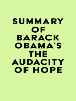 Summary of Barack Obama's The Audacity of Hope
