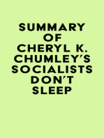 Summary of Cheryl K. Chumley's Socialists Don't Sleep