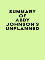 Summary of Abby Johnson's Unplanned