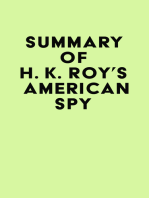 Summary of H. K. Roy's American Spy