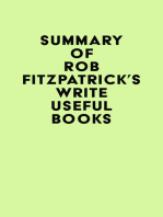 Summary of Rob Fitzpatrick's Write Useful Books