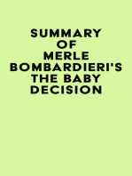 Summary of Merle Bombardieri's The Baby Decision