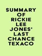 Summary of Rickie Lee Jones's Last Chance Texaco