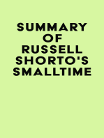 Summary of Russell Shorto's Smalltime