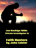 Lee Hacklyn 1980s Private Investigator in Faith Hunters: Lee Hacklyn, #1