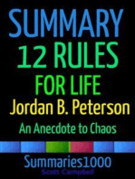 Summary: 12 Rules for Life: Jordan B. Peterson: An Antidote to Chaos