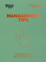 Management Tips. Serie Management en 20 minutos: Los mejores consejos inspirados por las mentes más brillantes