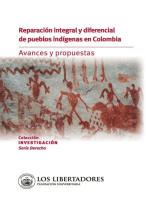 Reparación integral y diferencial de pueblos indígenas en Colombia:: avances y propuestas