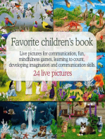 Favorite children's book.: Children's illustrated book with games for attention and learning to count and general development. The presence of humor guarantees a lot of positive emotions. This book contains incredible landscapes of the underwater world, the prehistoric world with d