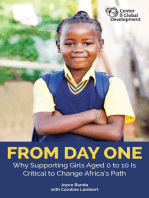 From Day One: Why Supporting Girls Aged 0 to 10 Is Critical to Change Africa's Path