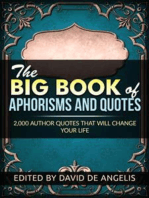 The Big Book of Aphorisms and Quotes