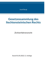 Gesetzessammlung des liechtensteinischen Rechts: Zivilverfahrensrecht