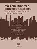 Espacialidades e dinâmicas sociais: articulações entre Geografia e Planejamento Urbano: Volume 2