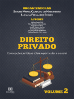 Direito Privado: concepções jurídicas sobre o particular e o social: Volume 2