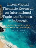 International Thematic Research on International Trade and Business in Indonesia: ASIAN Economic and Business Development,  Volume 4, No 1, June 2022