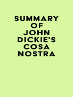 Summary of John Dickie's Cosa Nostra