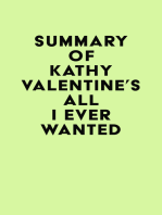 Summary of Kathy Valentine's All I Ever Wanted