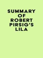 Summary of Robert Pirsig's Lila