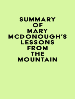 Summary of Mary McDonough's Lessons from the Mountain