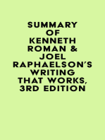 Summary of Kenneth Roman & Joel Raphaelson's Writing That Works, 3rd Edition