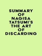 Summary of Nagisa Tatsumi's The Art of Discarding