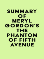 Summary of Meryl Gordon's The Phantom of Fifth Avenue