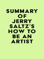 Summary of Jerry Saltz's How to Be an Artist