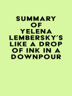 Summary of Yelena Lembersky's Like a Drop of Ink in a Downpour