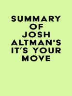 Summary of Josh Altman's It's Your Move