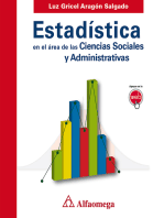 Estadística: En el área de las ciencias sociales y administrativas