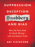 Suppression, Deception, Snobbery, and Bias