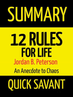 Summary: 12 Rules for Life: Jordan B. Peterson