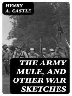 The Army Mule, and Other War Sketches