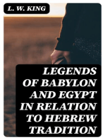 Legends of Babylon and Egypt in Relation to Hebrew Tradition