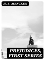 Prejudices, First Series