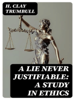 A Lie Never Justifiable